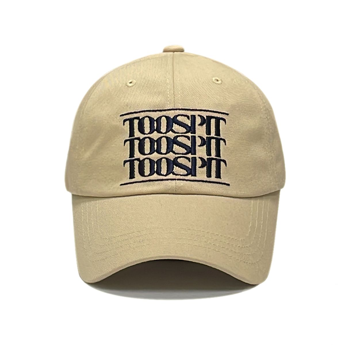 투에스핏(TOOSPIT) CLASSIC LOGO BALL CAP (BEIGE)