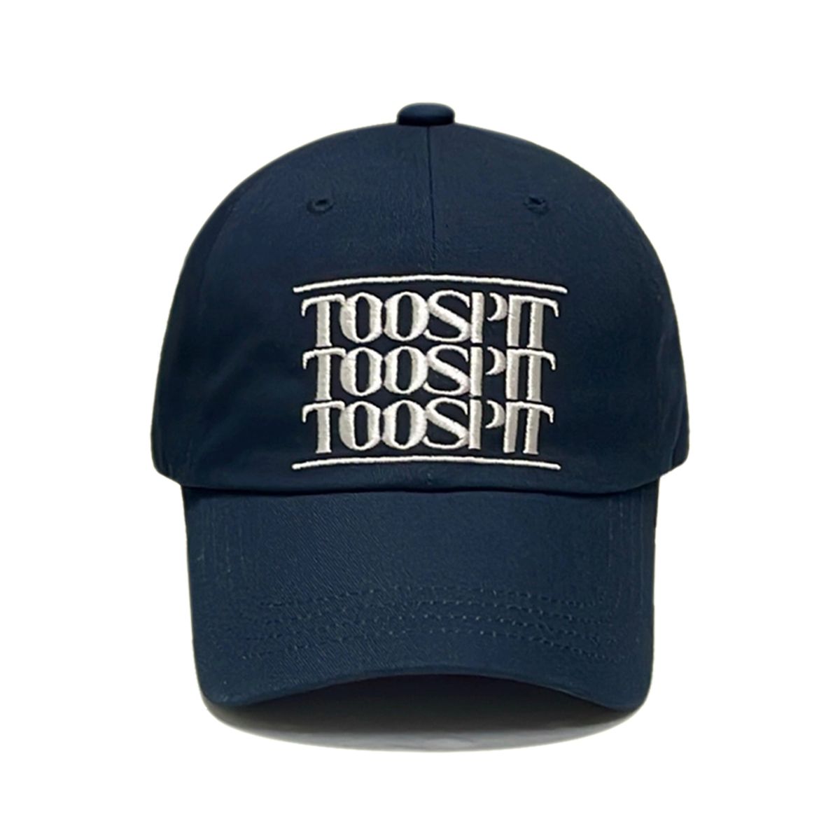 투에스핏(TOOSPIT) CLASSIC LOGO BALL CAP (NAVY)