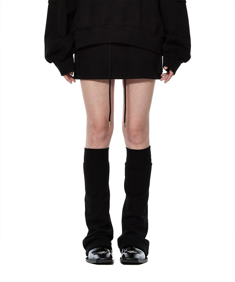 LOGO CARGO SWEAT SKIRT
