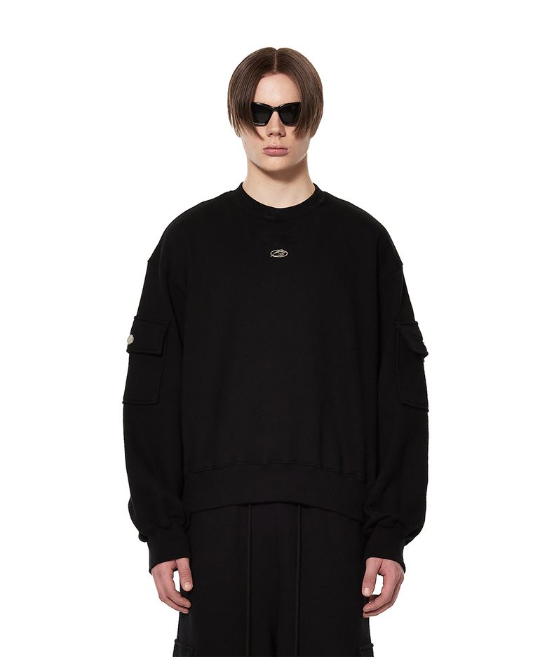 LOGO CARGO SWEAT SHIRT