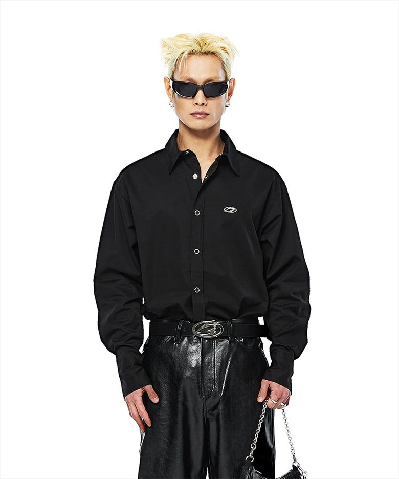 LOGO COLLAR SHIRT