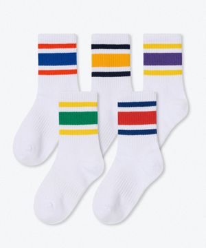 애슬레틱 스케이트 삭스 5팩 [멀티]