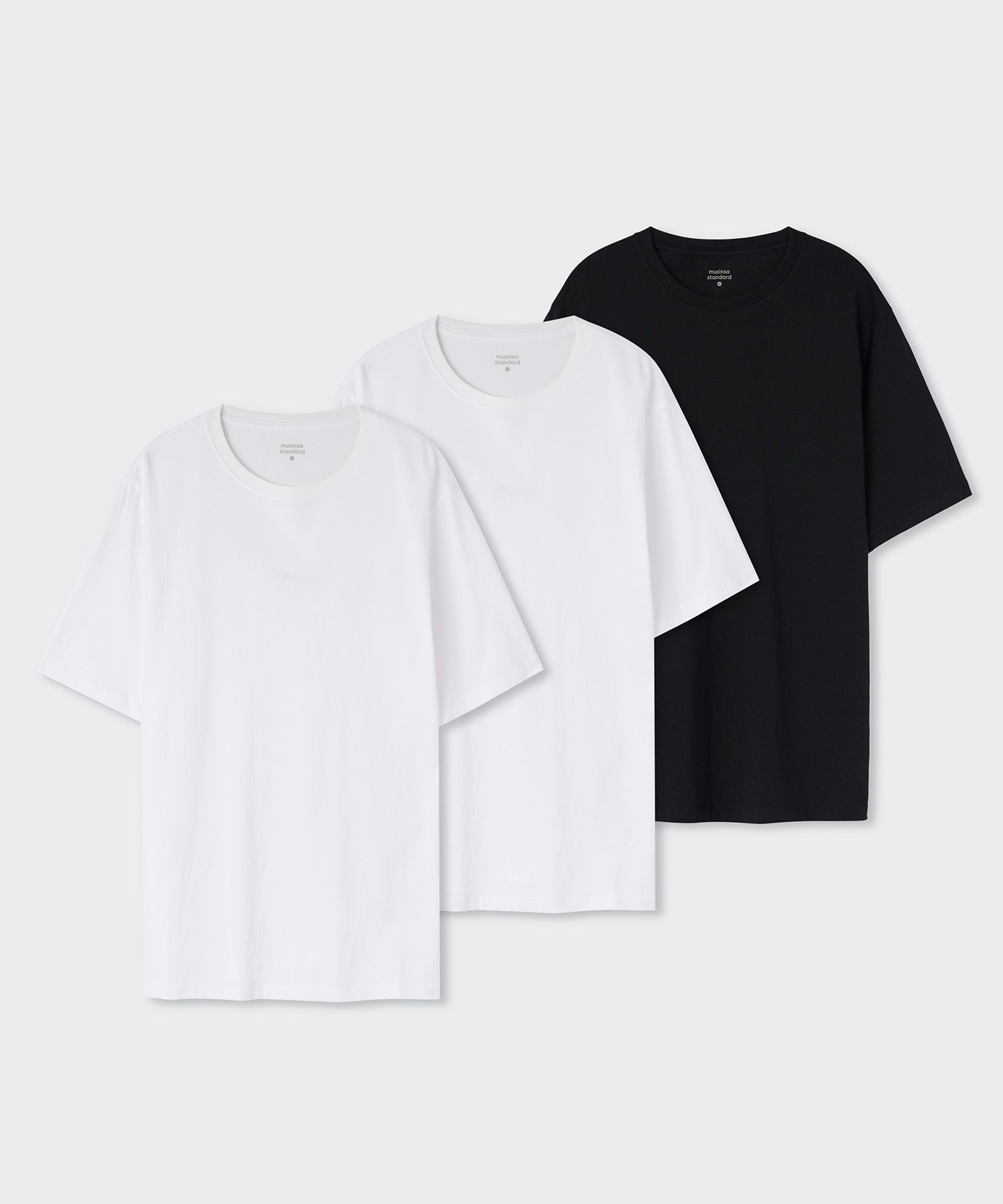 ★MUSINSA STANDARD★ Relaxed Wool Like Shirt Black MMESH112- MUSINSA | MUSINSA STANDARD Relaxed Wool Like Shirt [Black]