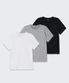 베이식 크루 넥 티셔츠 3팩