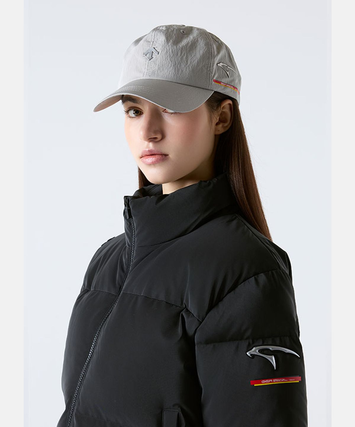 데상트(DESCENTE) 팀팩 나일론 볼캡 베이지(SQ323ICP72)