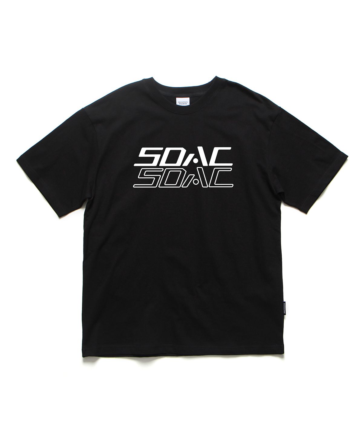앱놀머씽(ABNORMALTHING) SD 오버핏 티셔츠 블랙 (SD T-SHIRT BLACK)