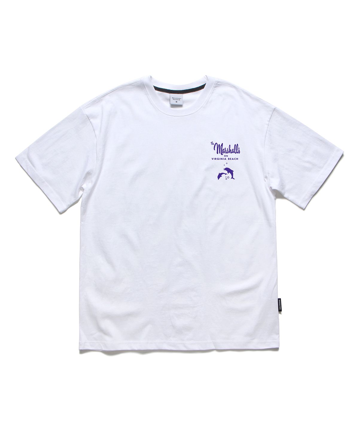 앱놀머씽(ABNORMALTHING) 비치 오버핏 티셔츠 화이트 (BEACH T-SHIRT WHITE)