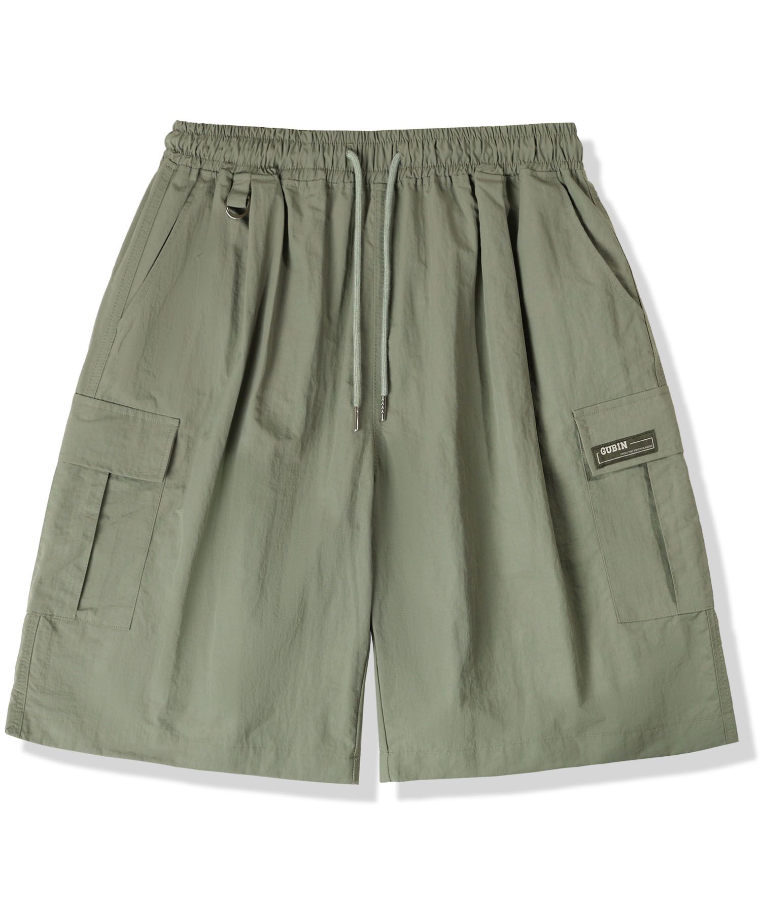 ★MUSINSA STANDARD★ One Tuck Cargo Bermuda Pants Beige MMEP cargo | No.1 K-fashion Store MUSINSA