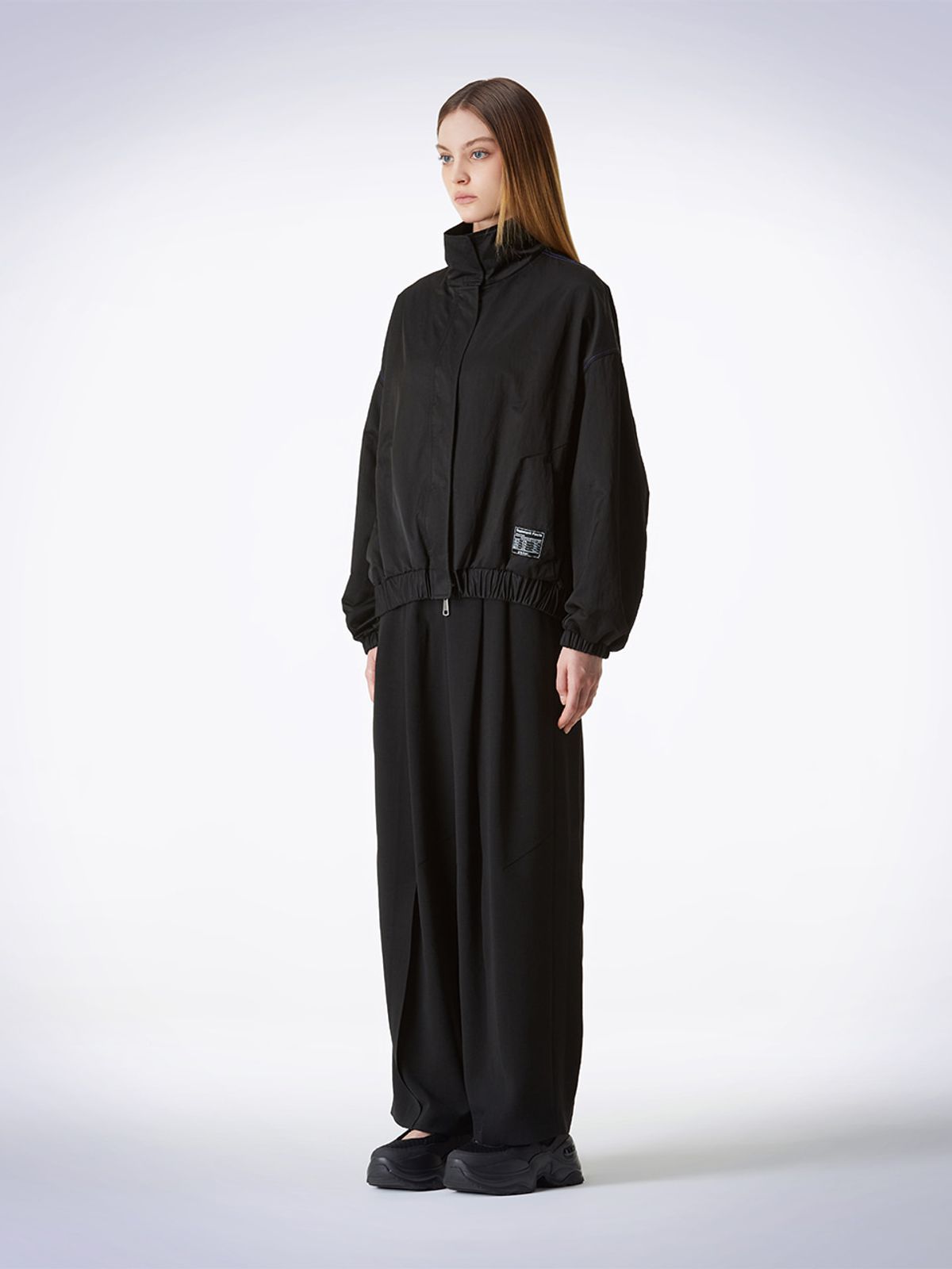 하우스공칠이씨(HAUS072C) COLLINS JACKET BLACK