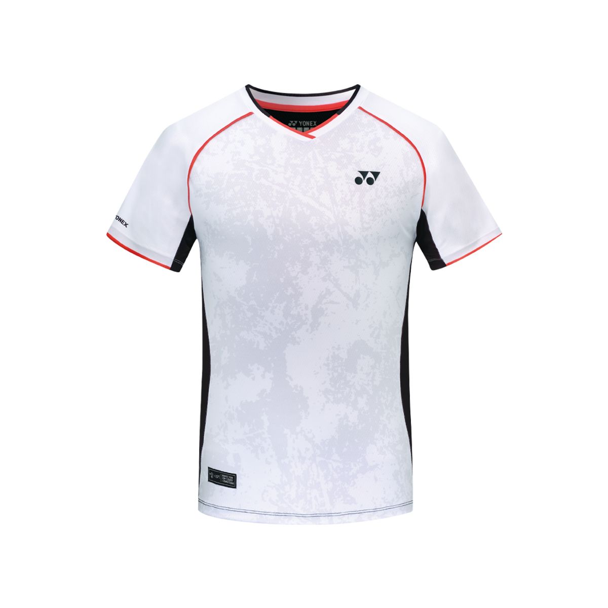 요넥스(YONEX) 253TS005M 화이트 남성용 레드라인 그래픽 게임웨어