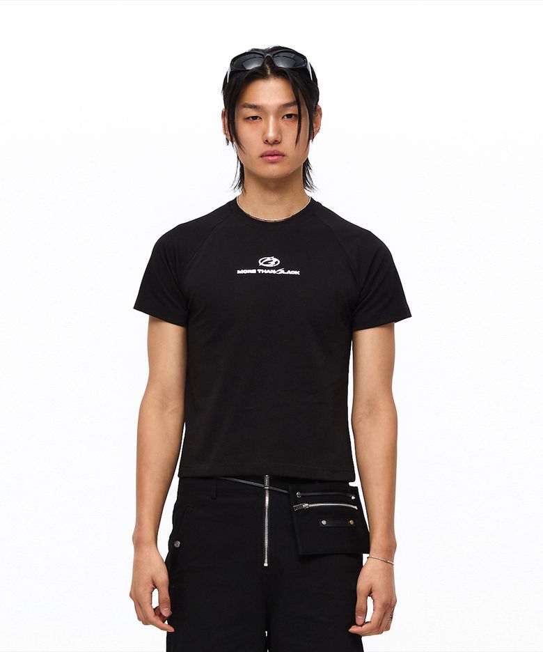 MIX HALF SLEEVE - ALL BLACK