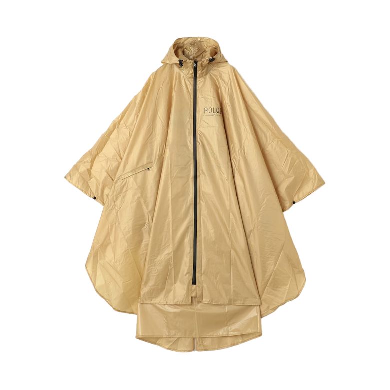 패커블 레인 판초 BEIGE