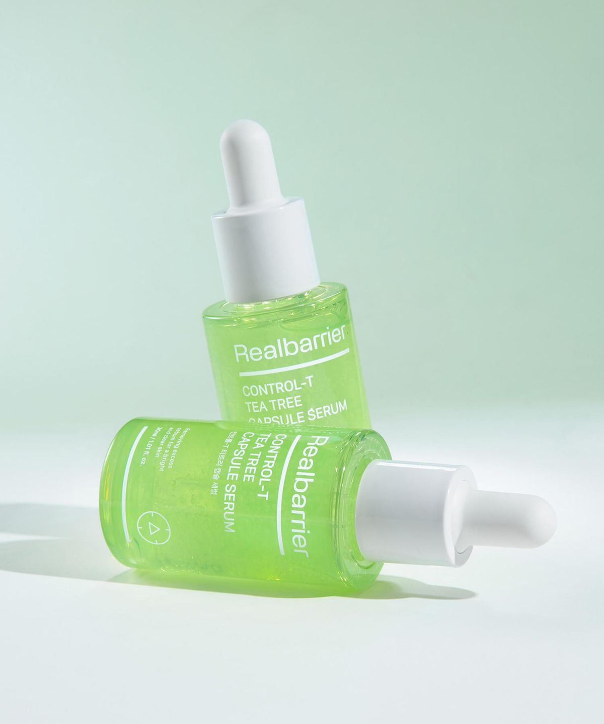 리얼베리어(REAL BARRIER) 컨트롤-T  티트리 캡슐 세럼 30ML X 2개+[증정]익스트림크림라이트25ML+모공브러쉬