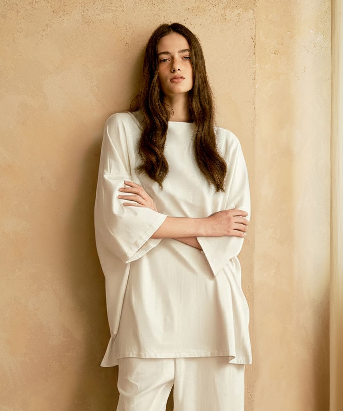 리 더블유(REW) COMFY TOP (IVORY)