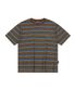 Multi Stripe T-shirts Brown