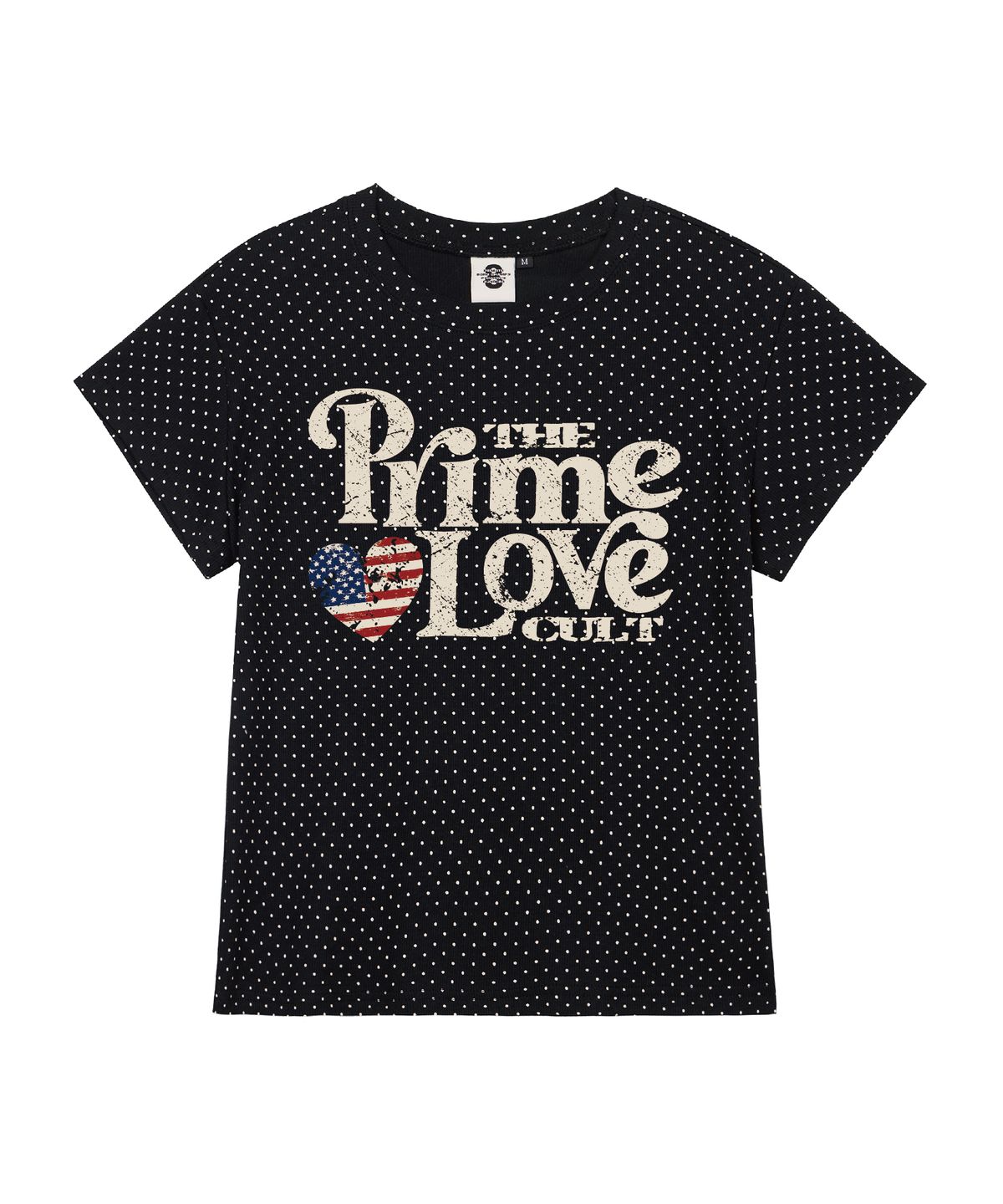 프라임에이트(PRIMATE) DOT NOON 여성 땡땡이 반팔티셔츠 3 COLORS