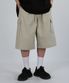 BERMUDA CARGO BANDING PANTS (BEIGE)