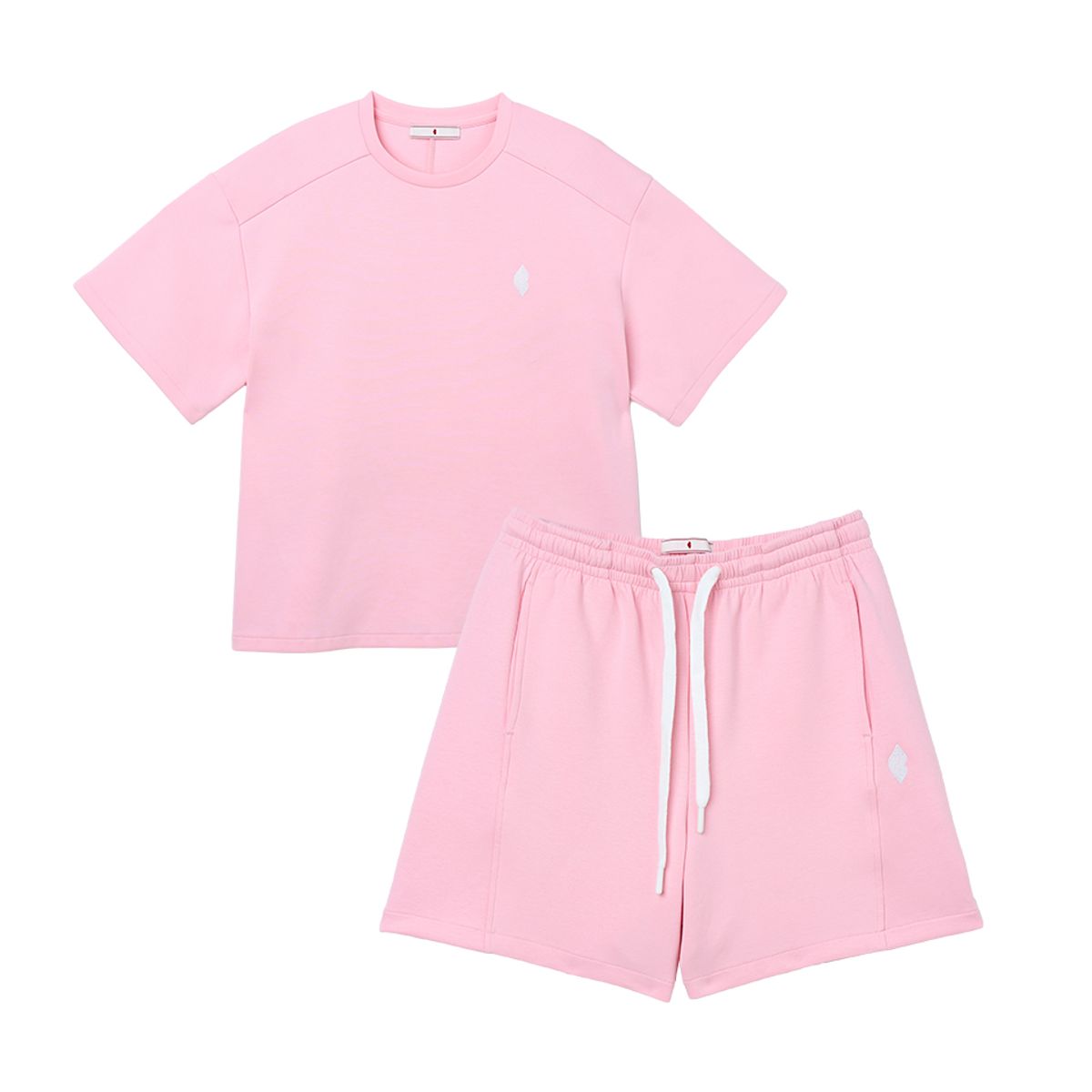 바르도(BARDOT) COMFORT LIP LOGO TEE & HALF PANTS SET