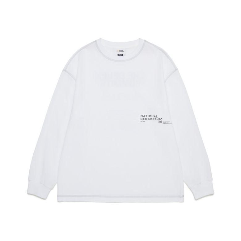 K253UTS810 어드벤처 싱글 티셔츠 WHITE