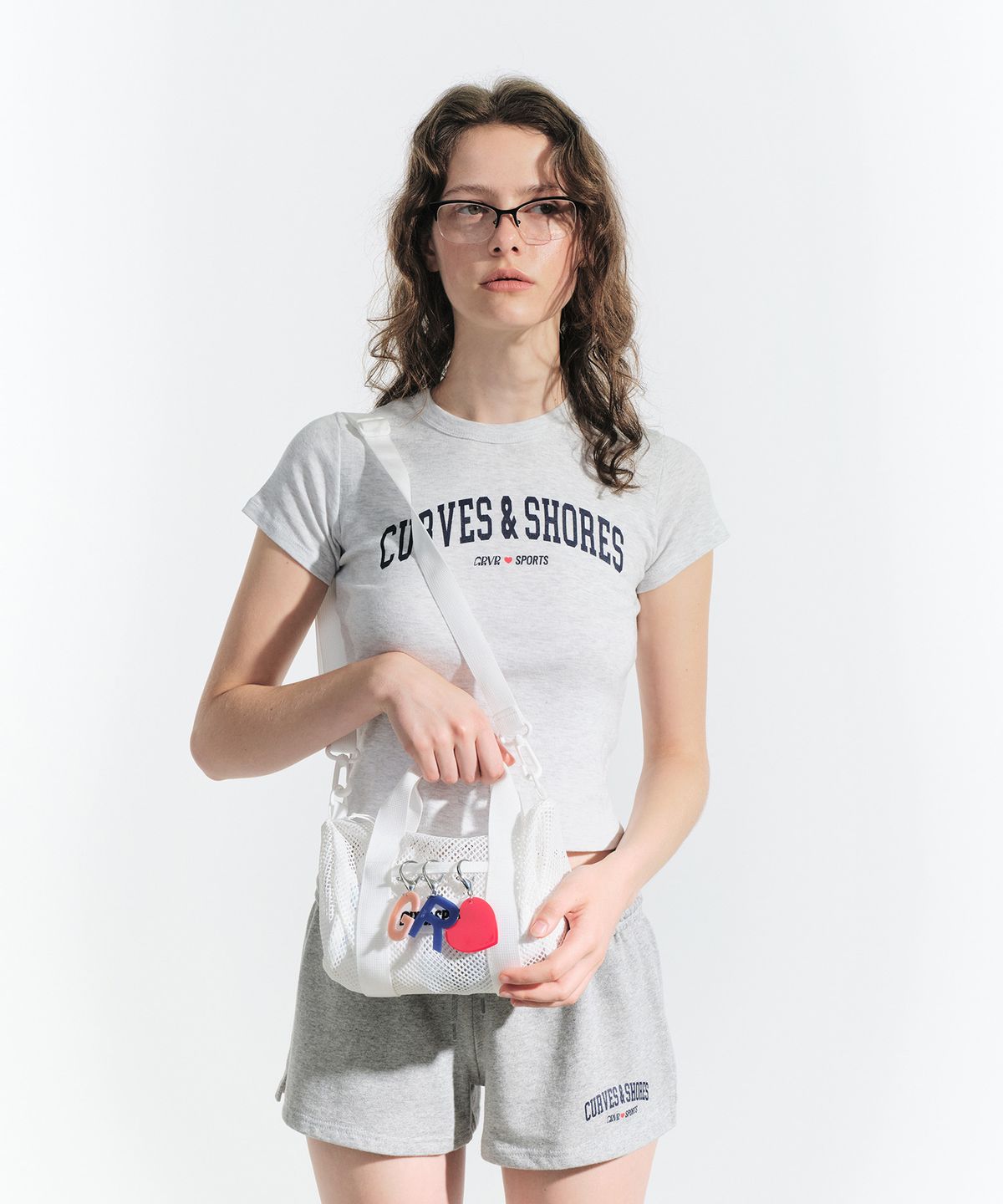 그로브(GROVE) ALI T-SHIRT (MELANGE GRAY)