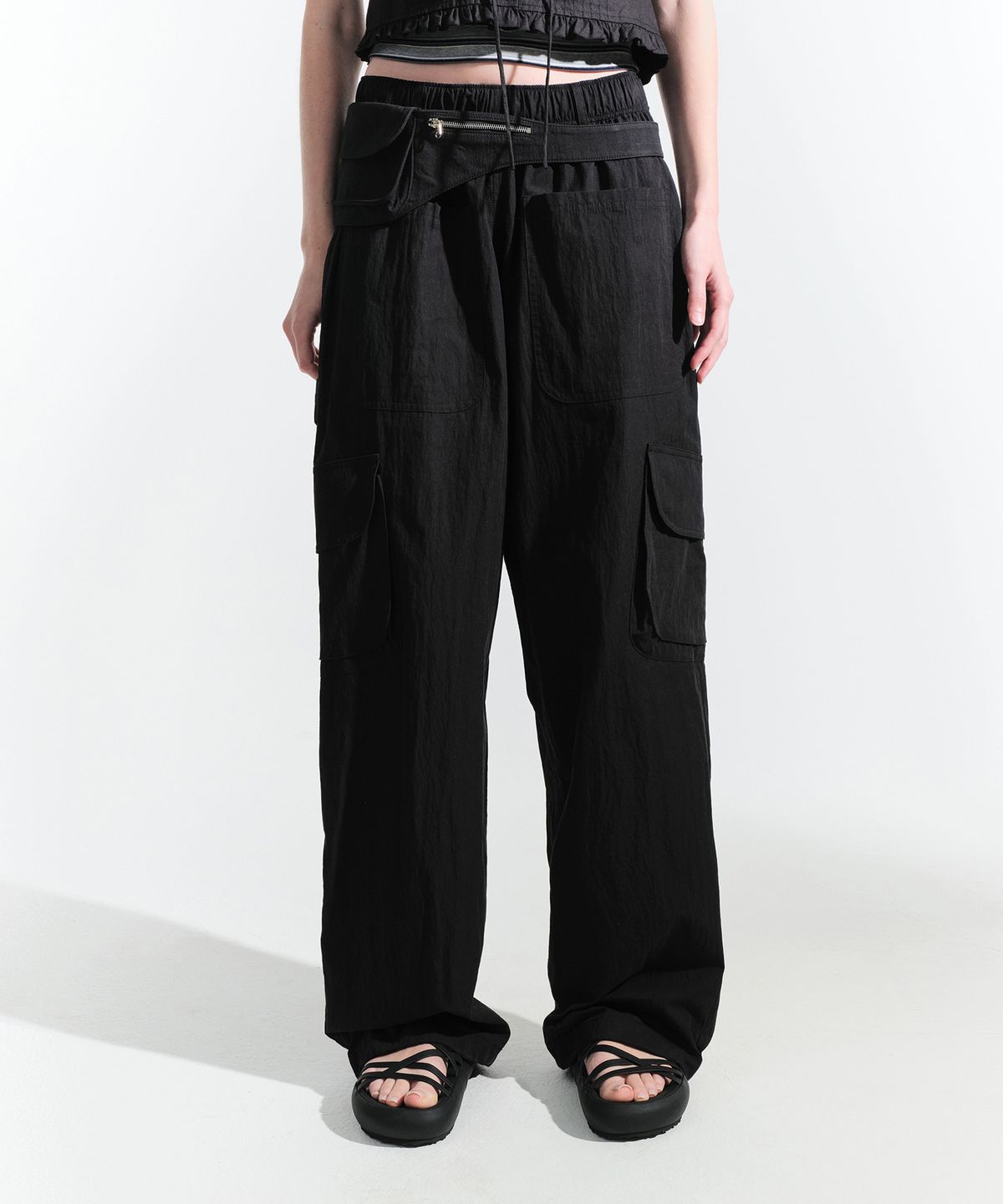 그로브(GROVE) VELA CARGO PANTS (BLACK)