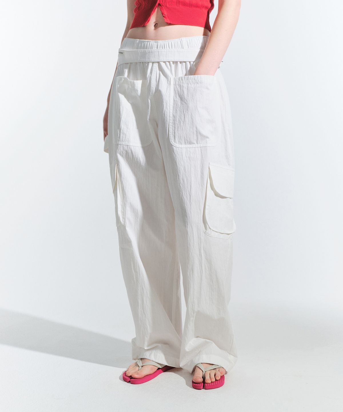 그로브(GROVE) VELA CARGO PANTS (WHITE)