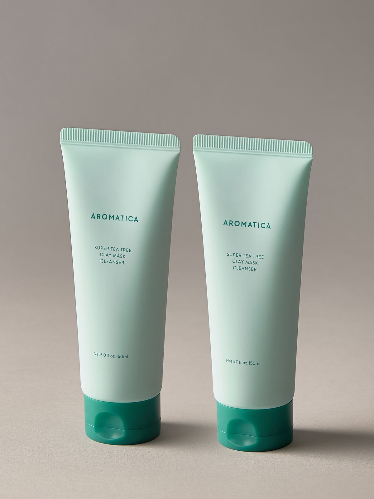 아로마티카(AROMATICA) [트러블 진정케어] 슈퍼 티트리 클레이 마스크 클렌저 150ML*2개