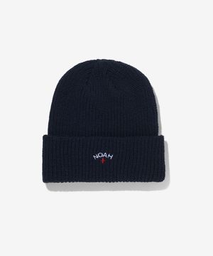 (U) 코어 로고 비니 블랙 CORE LOGO BEANIE BLACK