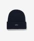 (U) 코어 로고 비니 블랙 CORE LOGO BEANIE BLACK