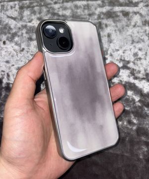 purple touch 실버 에폭시 범퍼 케이스