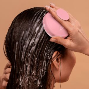 크리크 100% 실리콘 일체형 샴푸브러쉬 두피각질 탈모관리