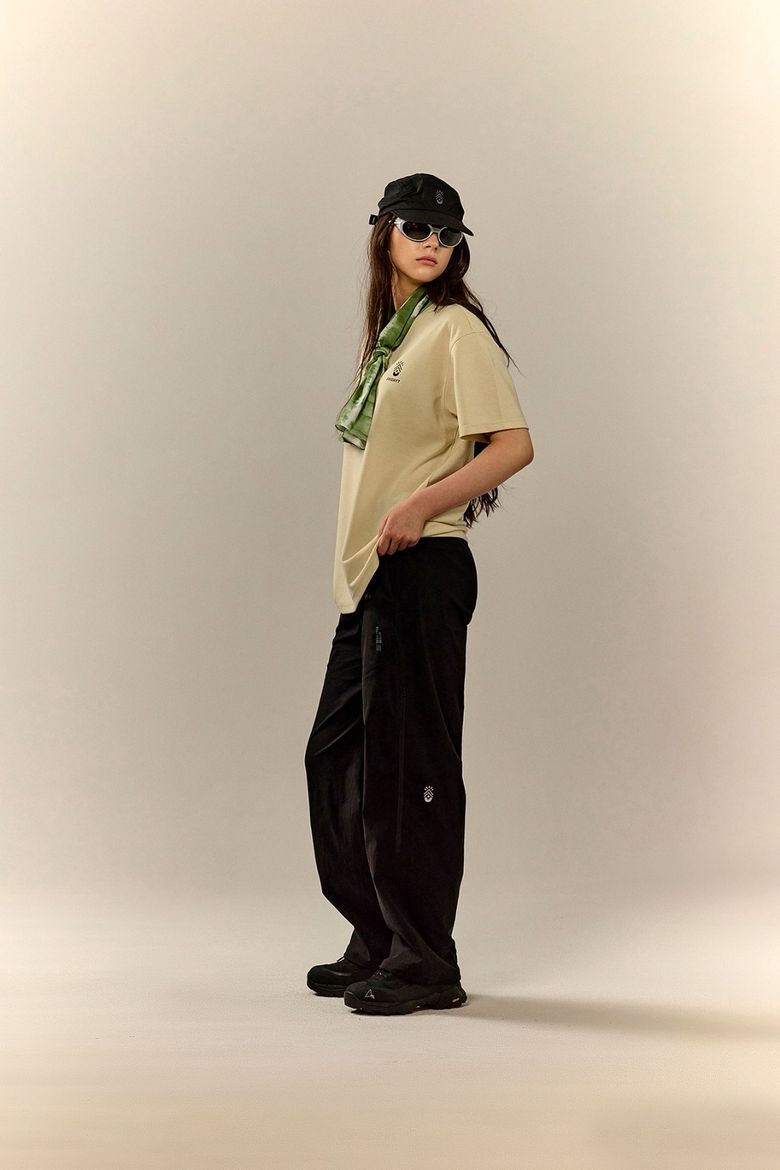 무봉제 경량 팬츠 Seamfree pt black