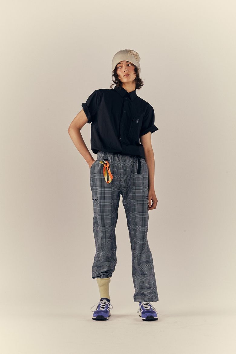 하이킹팬츠 hi-hike printing pt ck-black