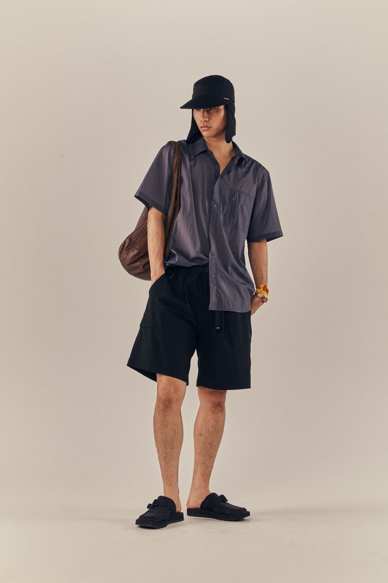 쇼츠 gaia short pants black