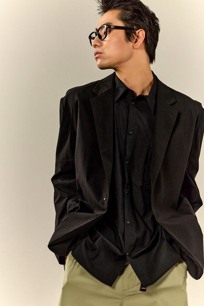 경량 블레이저 Noxen jacket flex black