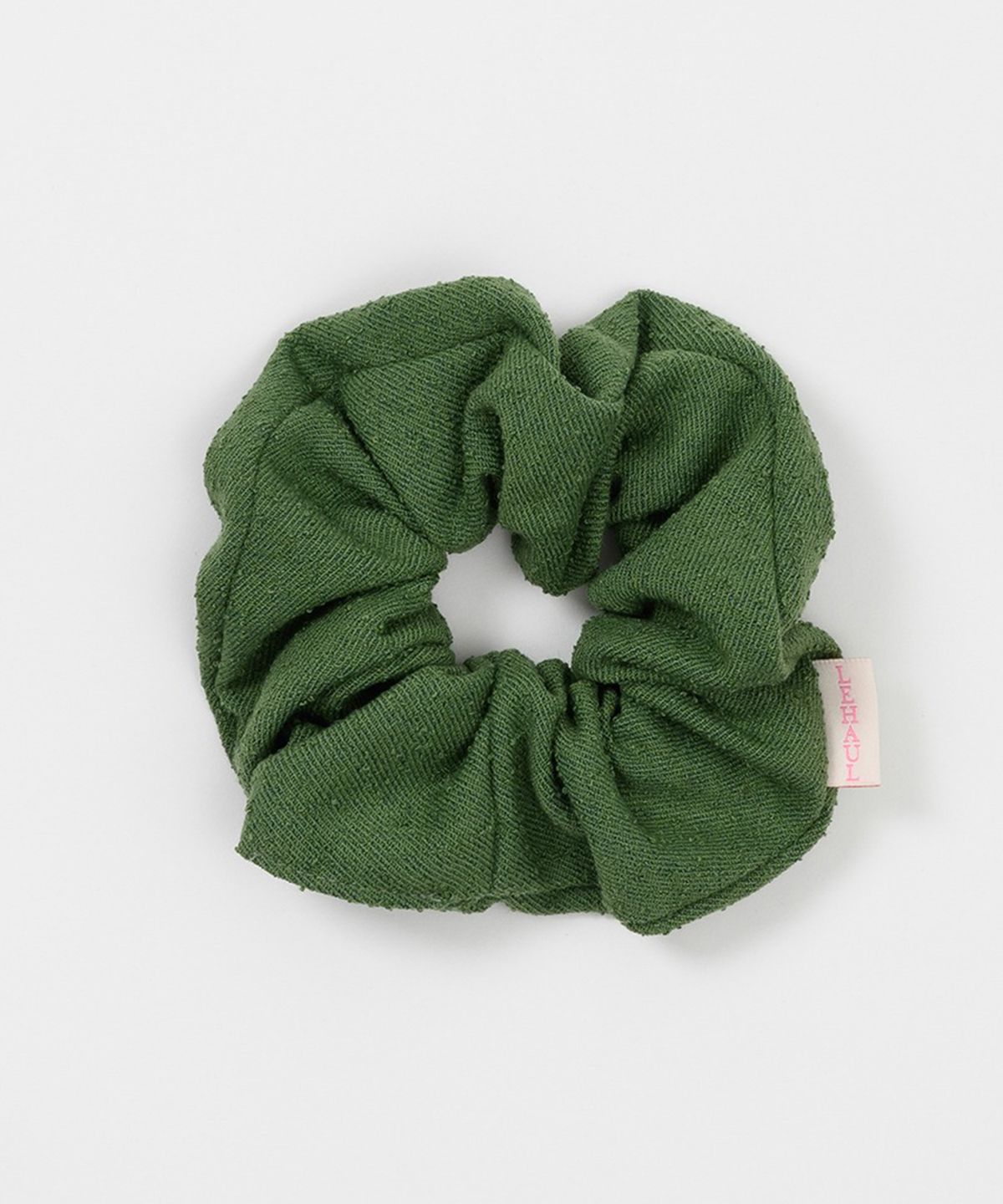르하울(LEHAUL) FINE FLOWER SCRUNCH (GREEN)
