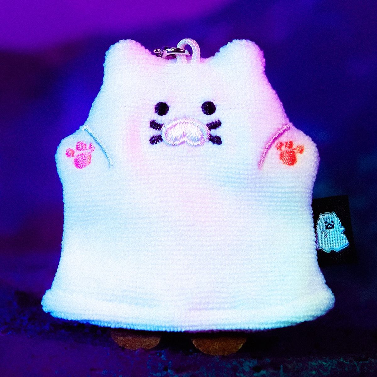 카카오프렌즈(KAKAO FRIENDS) 냥냥특집 스마트폰 클리너 스트랩 유령_춘식이