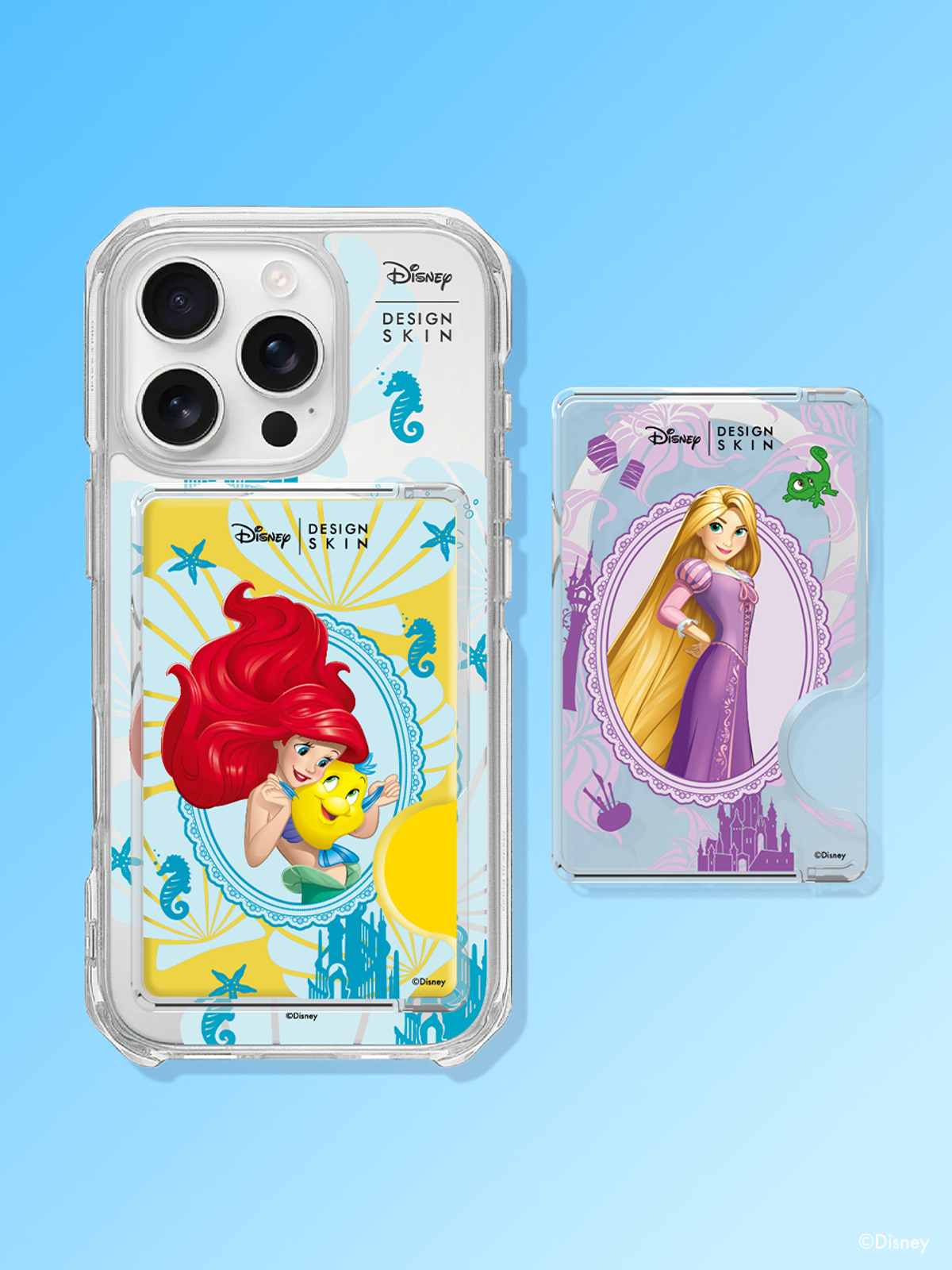 디자인스킨(DESIGNSKIN) [디즈니] 맥세이프 카드 포켓_프린세스