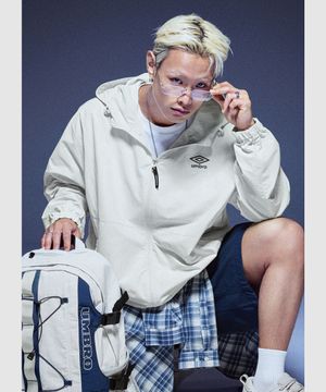 클래식 후드형 집업 자켓 아이보리(UQ321CJK94)