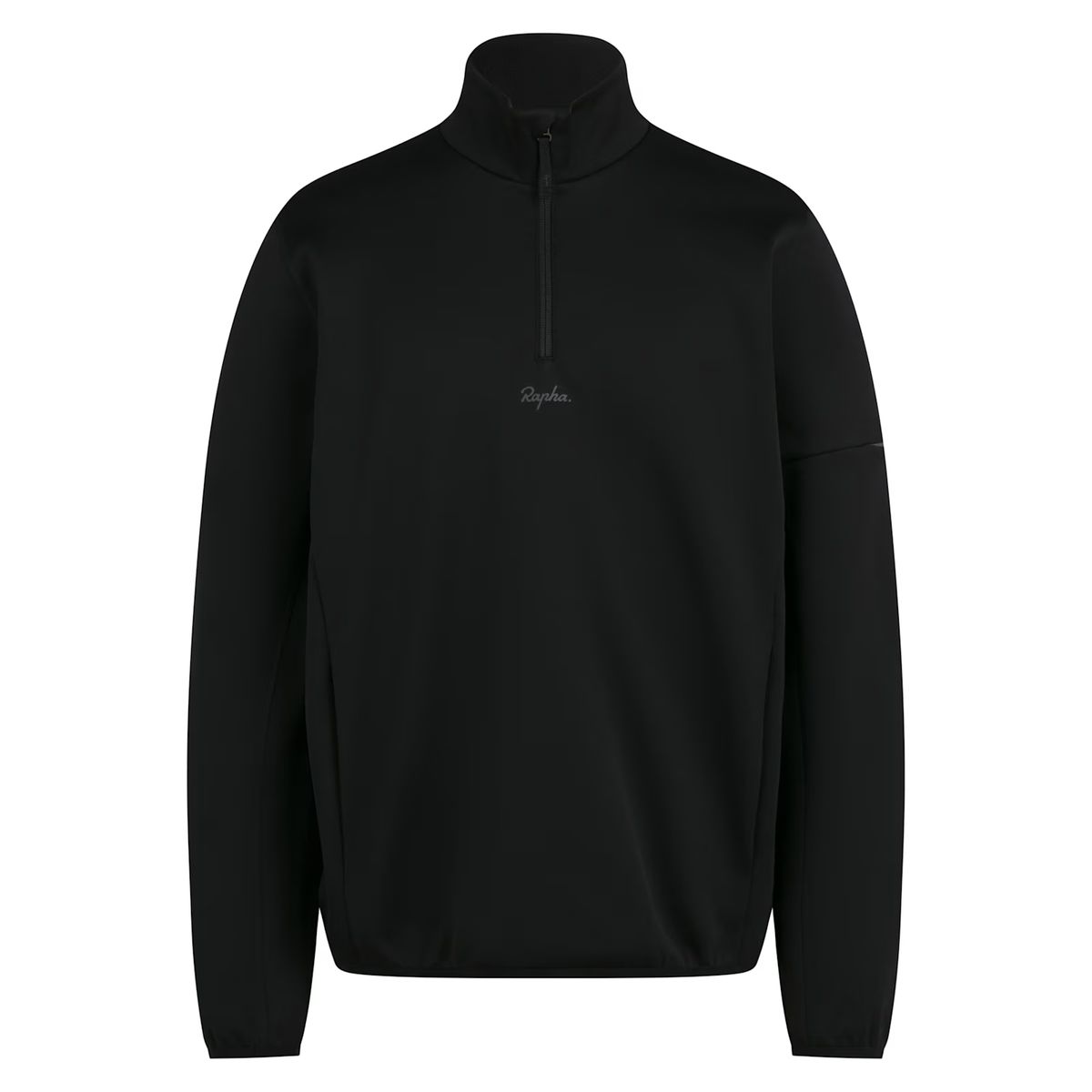 라파(RAPHA) 남성용 테크 플리스 하프집 블랙