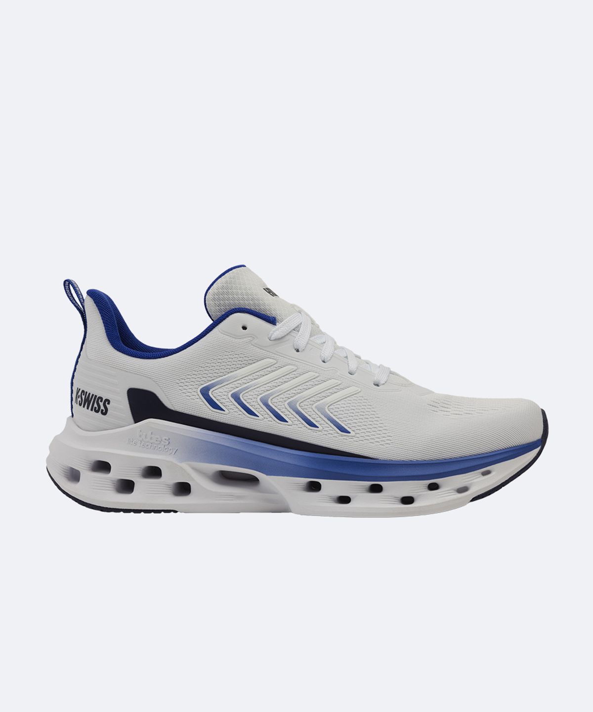 케이스위스(K-SWISS) 남성 멜로즈 튜브 라이트 러닝화_AKSFLFU024WH