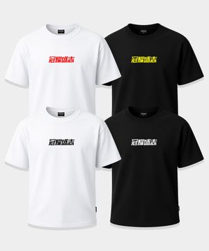 [짐웨어] 관요성지 로고 코튼메쉬 오버핏 하프 슬리브 (4COLOR)