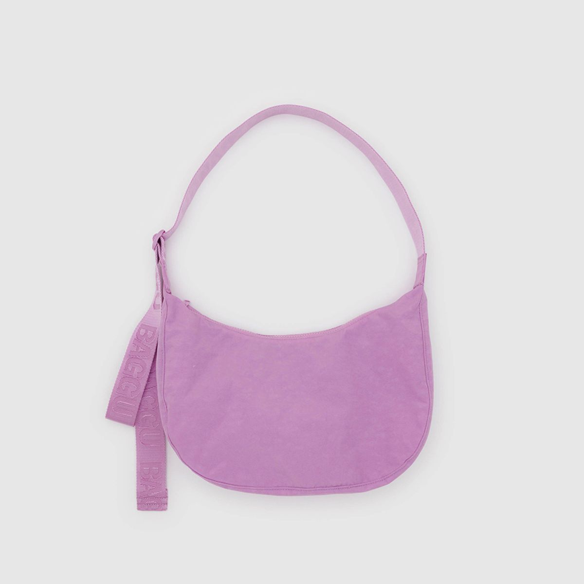바쿠(BAGGU) 미디움 나일론 크레센트 백 피오니