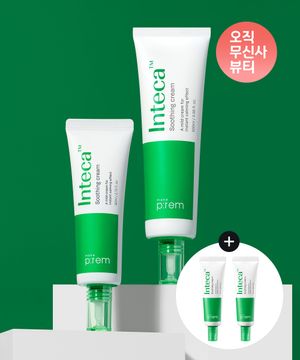 [총 242ml] 인테카 수딩 크림 80ml+100ml