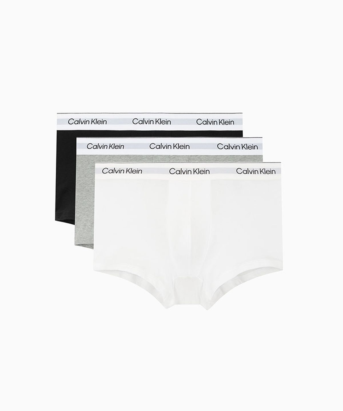 캘빈클라인 언더웨어(CALVIN KLEIN UNDERWEAR) 남성 아이콘 코튼 스트레치 3PK 트렁크_NB4392MP1