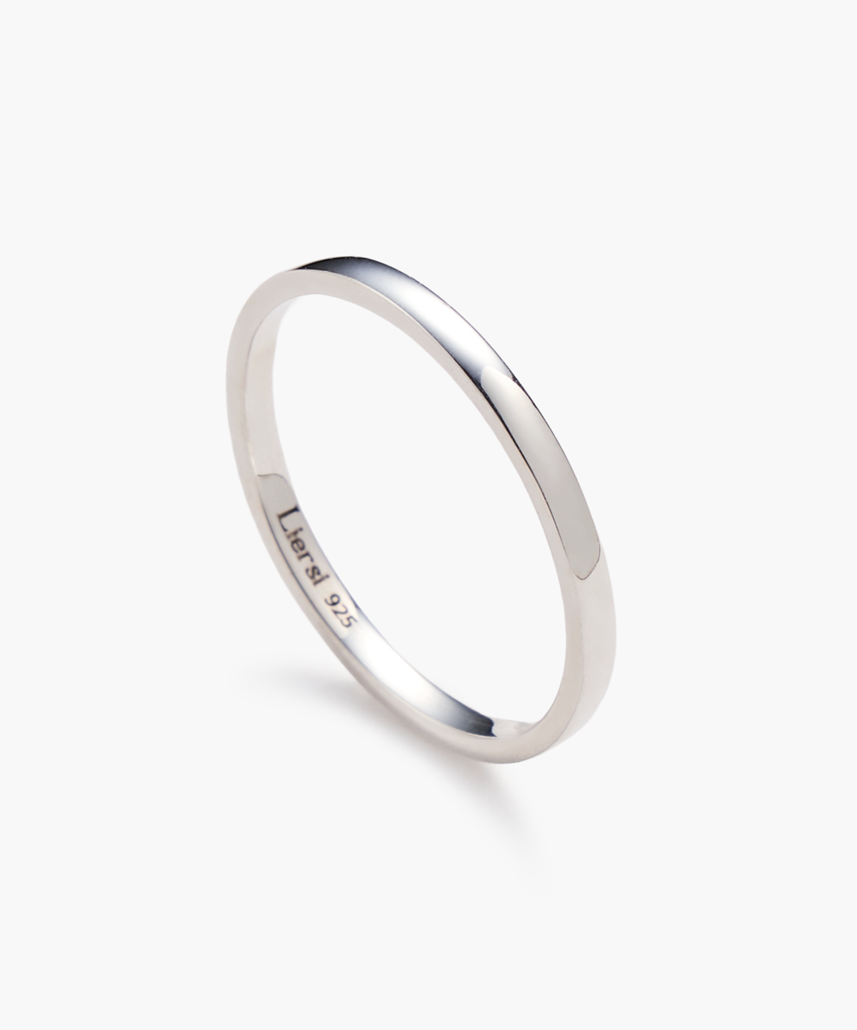 리에르시(LIERSI) 돔 2mm 엥게이지 반지 (1~30size)