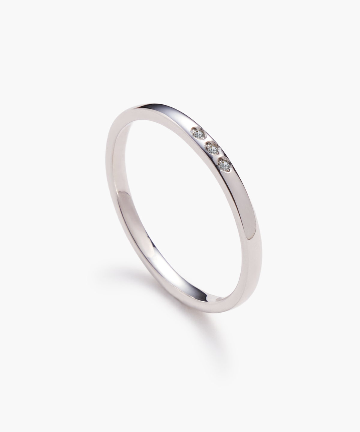 리에르시(LIERSI) 돔 2mm 3다이아  엥게이지 반지 (1~30size)