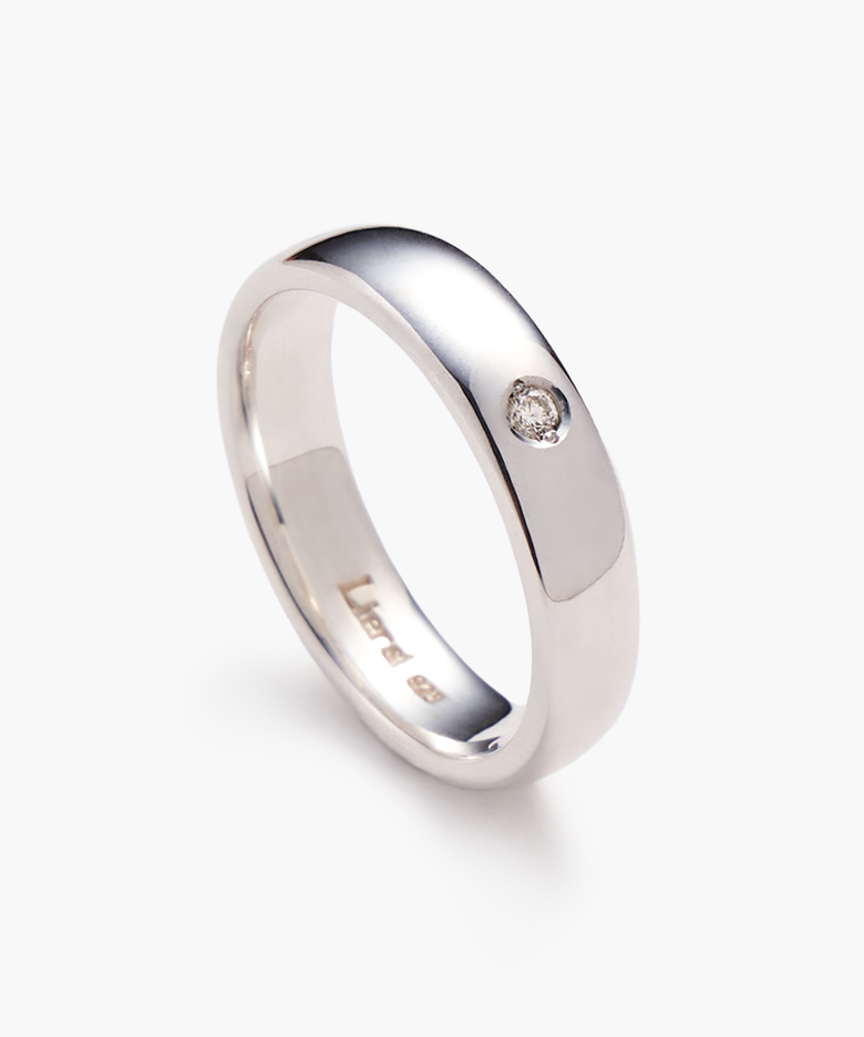 돔 5mm 1diamond 엥게이지 반지 (1~30size)