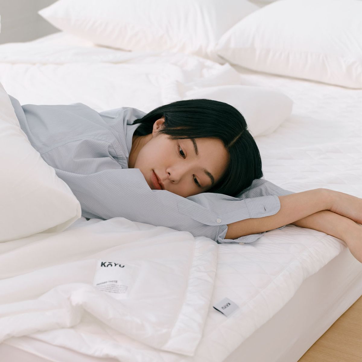 고유(KOYU) 스노라 쿨링 컴포터 화이트
