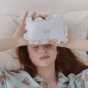 blue dot cushion pouch (파우치)